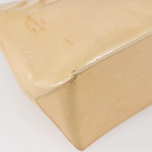 LOUIS VUITTON Monogram Vernis Reade PM Bag Marshmallow Pink M91306 Auth 150708