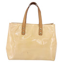 LOUIS VUITTON Monogram Vernis Reade PM Bag Marshmallow Pink M91306 Auth 150708-13