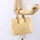 LOUIS VUITTON Monogram Vernis Reade PM Bag Marshmallow Pink M91306 Auth 150708-21