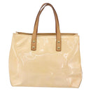 LOUIS VUITTON Monogram Vernis Reade PM Bag Marshmallow Pink M91306 Auth 150708-2