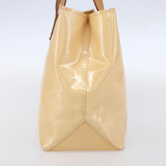 LOUIS VUITTON Monogram Vernis Reade PM Bag Marshmallow Pink M91306 Auth 150708