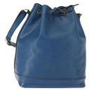 LOUIS VUITTON Epi Noe Shoulder Bag Toledo Blue M44005 LV Auth 150712-1