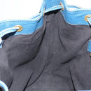 LOUIS VUITTON Epi Noe Shoulder Bag Toledo Blue M44005 LV Auth 150712-19