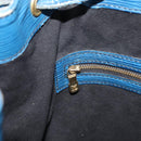 LOUIS VUITTON Epi Noe Shoulder Bag Toledo Blue M44005 LV Auth 150712-20