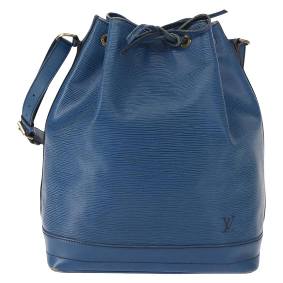 LOUIS VUITTON Epi Noe Shoulder Bag Toledo Blue M44005 LV Auth 150712