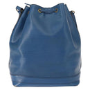 LOUIS VUITTON Epi Noe Shoulder Bag Toledo Blue M44005 LV Auth 150712-2