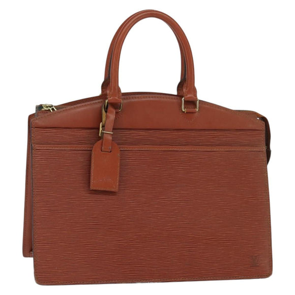 LOUIS VUITTON Epi Riviera Hand Bag Brown M48183 LV Auth 150713
