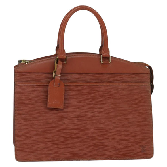 LOUIS VUITTON Epi Riviera Hand Bag Brown M48183 LV Auth 150713