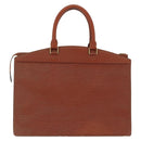 LOUIS VUITTON Epi Riviera Hand Bag Brown M48183 LV Auth 150713-2