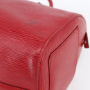 LOUIS VUITTON Epi Speedy 30 Hand Bag Castilian Red M43007 LV Auth 150715-9