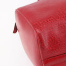 LOUIS VUITTON Epi Speedy 30 Hand Bag Castilian Red M43007 LV Auth 150715-14