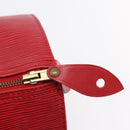 LOUIS VUITTON Epi Speedy 30 Hand Bag Castilian Red M43007 LV Auth 150715-10