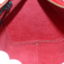 LOUIS VUITTON Epi Speedy 30 Hand Bag Castilian Red M43007 LV Auth 150715-19