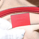 GUCCI GG Supreme Botanical Hand Bag PVC 2way Beige Gold 546314 Auth 150720-21