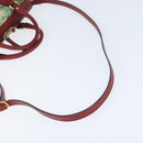 GUCCI GG Supreme Botanical Hand Bag PVC 2way Beige Gold 546314 Auth 150720-9