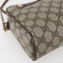 GUCCI GG Supreme Shoulder Bag PVC Leather Beige Gold 007 904 0014 Auth 150722-14