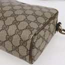 GUCCI GG Supreme Shoulder Bag PVC Leather Beige Gold 007 904 0014 Auth 150722-15