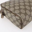 GUCCI GG Supreme Shoulder Bag PVC Leather Beige Gold 007 904 0014 Auth 150722-16