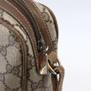 GUCCI GG Supreme Shoulder Bag PVC Leather Beige Gold 007 904 0014 Auth 150722-10