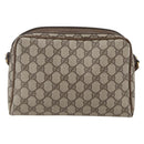 GUCCI GG Supreme Shoulder Bag PVC Leather Beige Gold 007 904 0014 Auth 150722-2