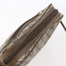 GUCCI GG Supreme Shoulder Bag PVC Leather Beige Gold 007 904 0014 Auth 150722-6