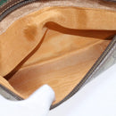 GUCCI GG Supreme Web Sherry Line Bag PVC Beige Gold 001 113 6472 Auth 150723-21