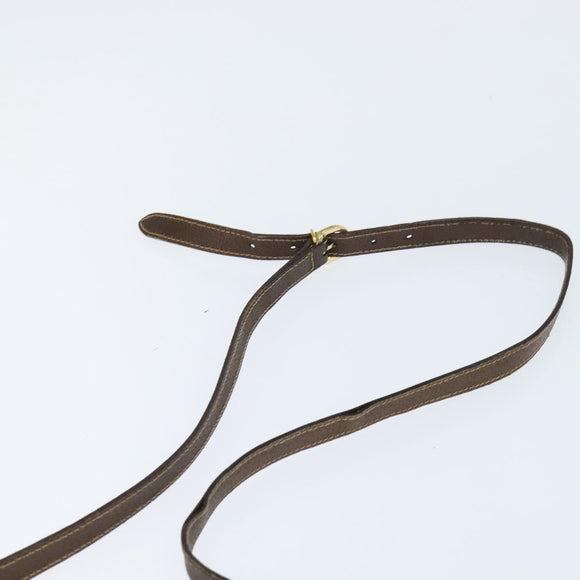 GUCCI GG Supreme Web Sherry Line Bag PVC Beige Gold 001 113 6472 Auth 150723