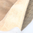 GUCCI Micro GG Supreme Shoulder Bag PVC Beige Gold Auth 150726-12