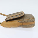 GUCCI Micro GG Supreme Shoulder Bag PVC Beige Gold Auth 150726-3