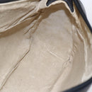 GUCCI Micro GG Supreme Shoulder Bag PVC Black Gold 001 37 0443 Auth 150727-18