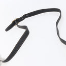 GUCCI Micro GG Supreme Shoulder Bag PVC Black Gold 001 37 0443 Auth 150727-8