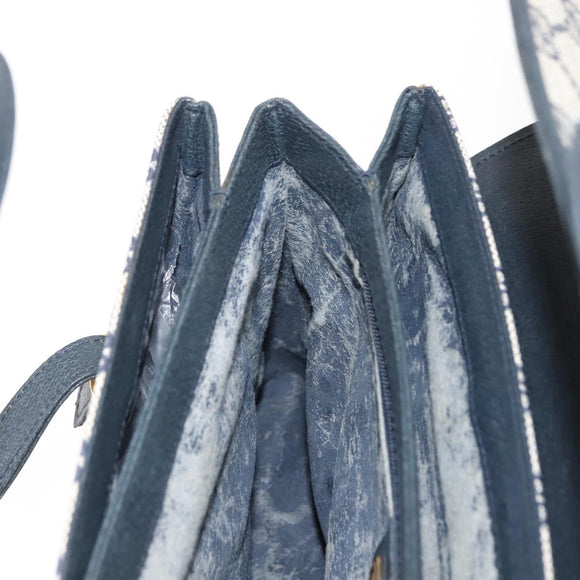 GUCCI GG Supreme Shoulder Bag PVC Navy Gold 000 46 4857 Auth 150729