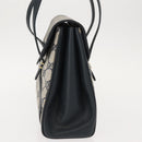 GUCCI GG Supreme Shoulder Bag PVC Navy Gold 000 46 4857 Auth 150729-4