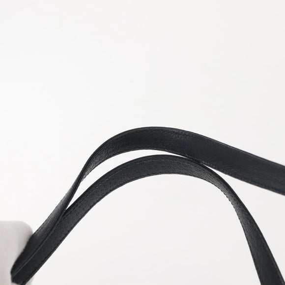 GUCCI GG Supreme Shoulder Bag PVC Navy Gold 000 46 4857 Auth 150729