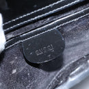 GUCCI Soho Hand Bag Enamel Black Silver Auth 150731-17