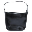 GUCCI Soho Hand Bag Enamel Black Silver Auth 150731-2