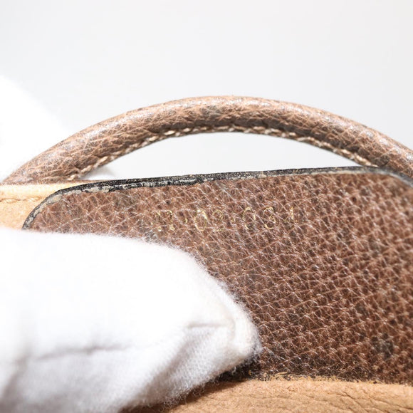 GUCCI GG Supreme Web Sherry Line Shoulder Bag PVC Beige 41 02 034 Auth 150733