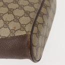 GUCCI GG Supreme Web Sherry Line Shoulder Bag PVC Beige 164 02 034 Auth 150734-12