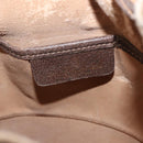 GUCCI GG Supreme Web Sherry Line Shoulder Bag PVC Beige 164 02 034 Auth 150734-16