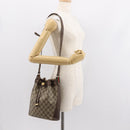 GUCCI GG Supreme Web Sherry Line Shoulder Bag PVC Beige 164 02 034 Auth 150734-22