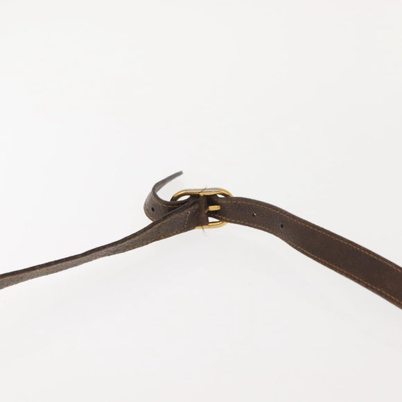 GUCCI GG Supreme Web Sherry Line Shoulder Bag PVC Beige 164 02 034 Auth 150734