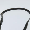 GUCCI GG Supreme Sherry Line Shoulder Bag PVC Navy Silver 246413 Auth 150735-8