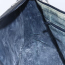 GUCCI GG Supreme Sherry Line Hand Bag PVC Navy Gold 39 02 041 Auth 150740-21