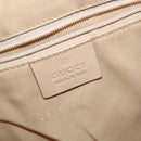 GUCCI Jackie Shoulder Bag Leather Beige Gold 001 3355 Auth 150741-17