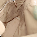 GUCCI Jackie Shoulder Bag Leather Beige Gold 001 3355 Auth 150741-18