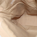 GUCCI Jackie Shoulder Bag Leather Beige Gold 001 3355 Auth 150741-19