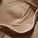 GUCCI Jackie Shoulder Bag Leather Beige Gold 001 3355 Auth 150741-20