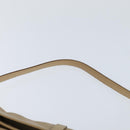 GUCCI Jackie Shoulder Bag Leather Beige Gold 001 3355 Auth 150741-8