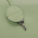 Christian Dior Maris Pearl Hand Bag Enamel Green Auth 150745-18