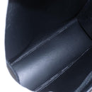 Christian Dior Honeycomb Canvas Hand Bag PVC Black Gold Auth 150746-17